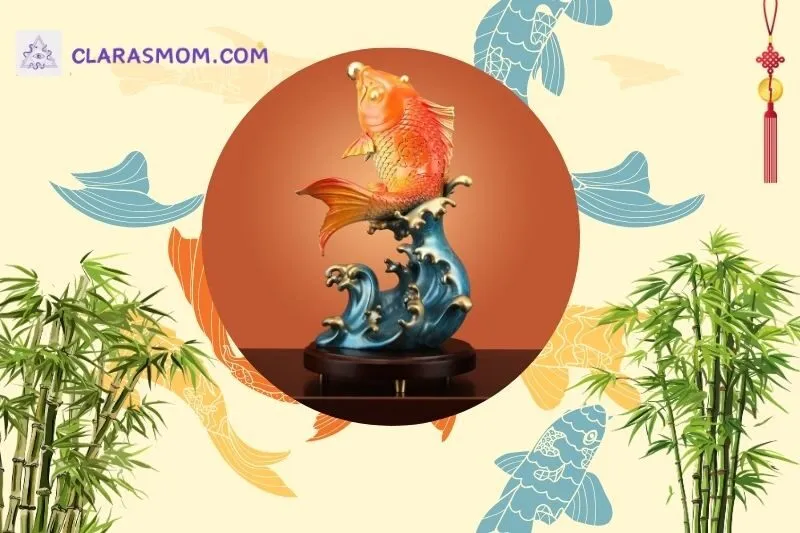 Cách bài trí tượng cá chép để mang lại may mắn