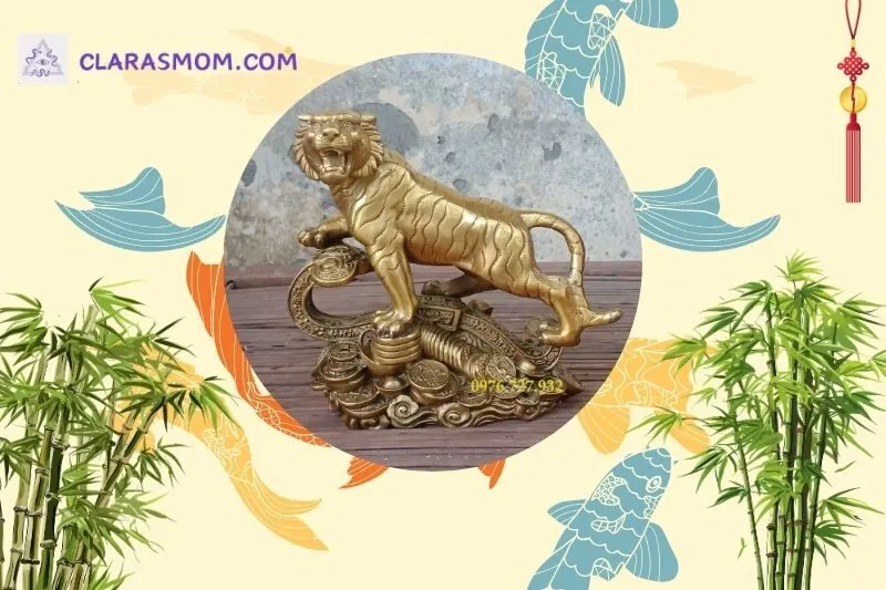Cách bài trí Tượng Hổ phong thủy trong nhà