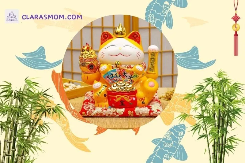 Cách Bài Trí Tượng Mèo Thần Tài Chuẩn Phong Thuỷ