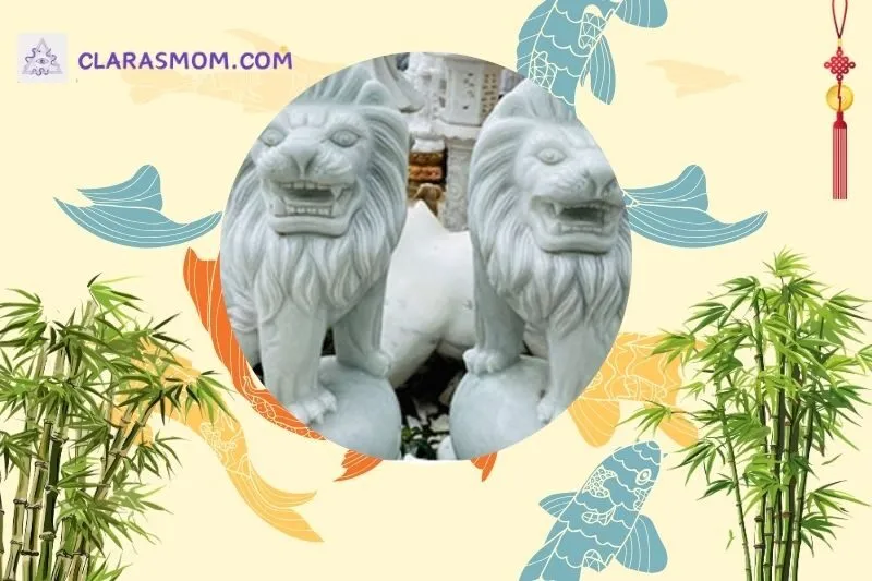 Cách đặt tượng sư tử phong thủy đúng chuẩn