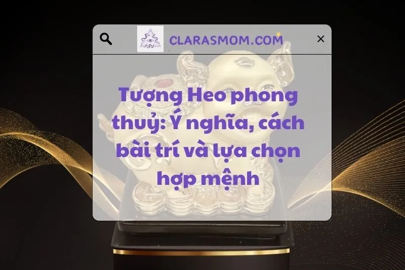 Khám Phá Tượng Heo Phong Thuỷ: Ý Nghĩa Và Cách Bài Trí Chuẩn 2025