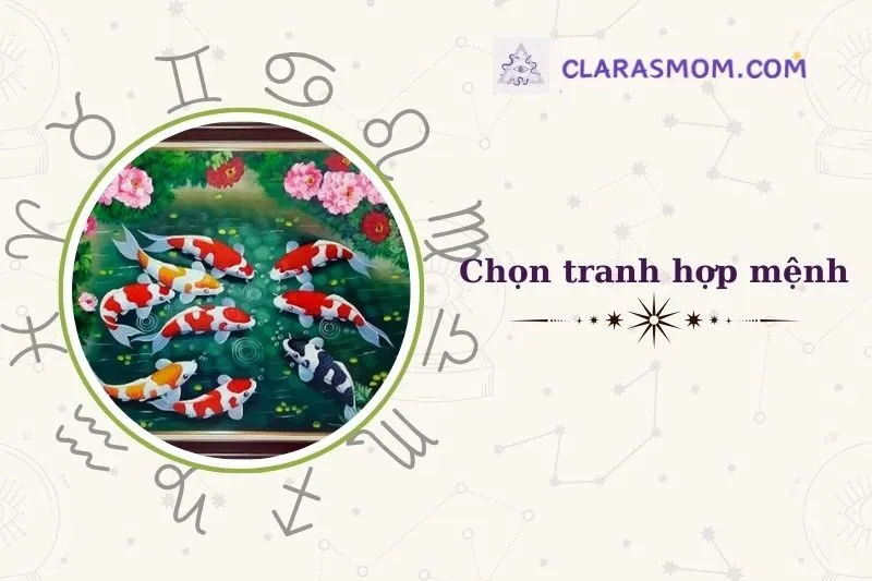 Cách Chọn Tranh Cá Chép Phù Hợp Với Tuổi Và Mệnh