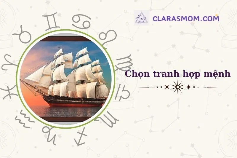 Tranh Cảnh Biển Phong Thủy Hợp Với Tuổi Nào?