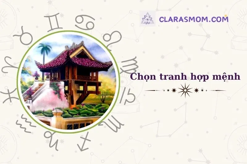 Cách Chọn Tranh Chùa Một Cột Phù Hợp Với Không Gian