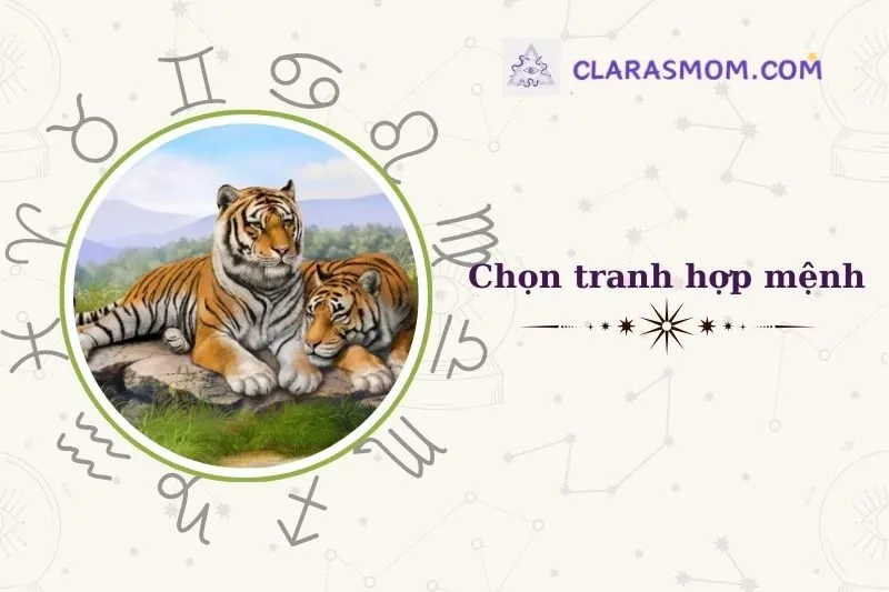 Cách Chọn Tranh Con Hổ Phù Hợp Với Gia Chủ
