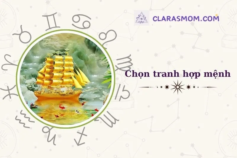 Cách Chọn Tranh Thuận Buồm Xuôi Gió Phù Hợp Với Mệnh Và Tuổi