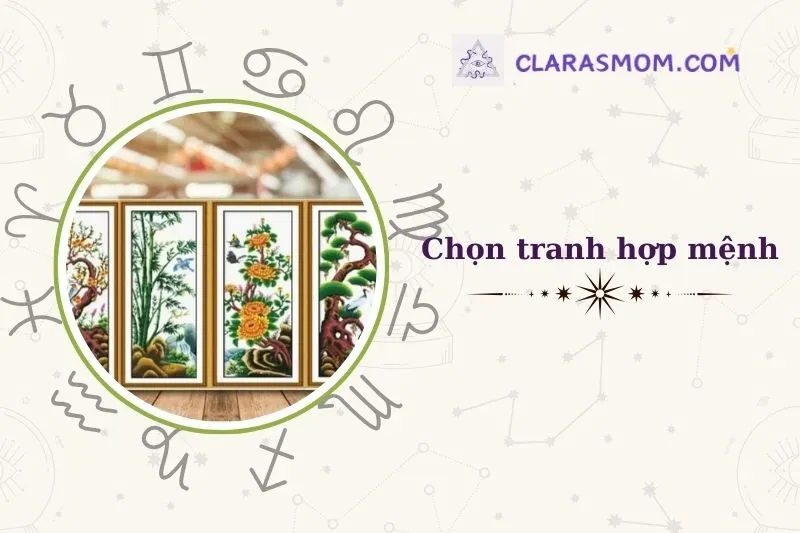 Cách Chọn Tranh Tứ Quý Phù Hợp Với Mệnh và Tuổi