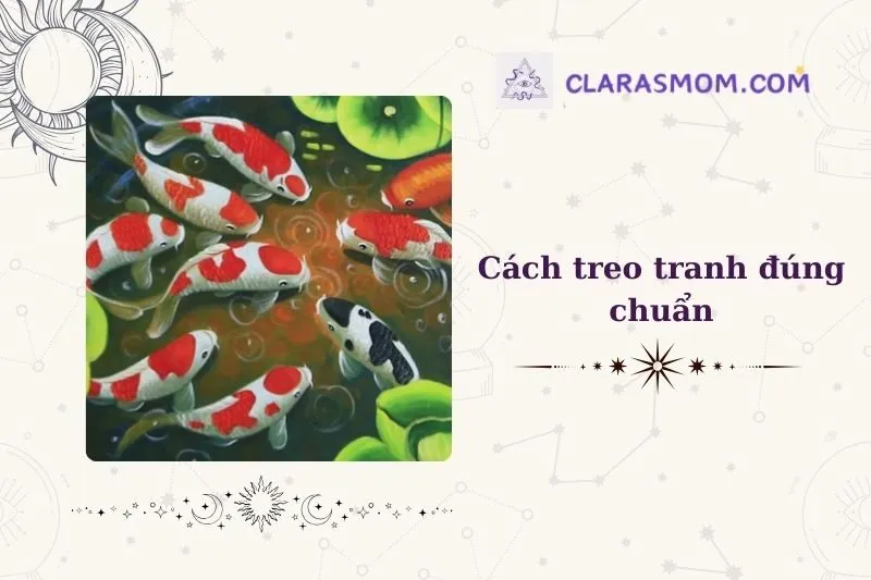 Cách Treo Tranh Cá Chép Phong Thủy Đúng Cách