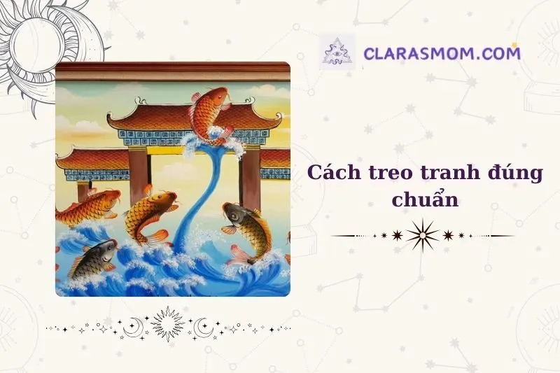Cách Treo Tranh Cá Chép Vượt Vũ Môn Đúng Cách Để Mang Lại Tài Lộc