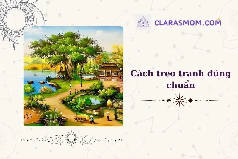 Cách Treo Tranh Đồng Quê Hợp Phong Thủy