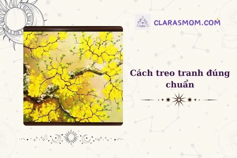 Cách Treo Tranh Hoa Mai Vàng Hợp Phong Thủy