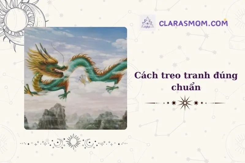 Cách Treo Tranh Rồng Bay Hợp Phong Thủy