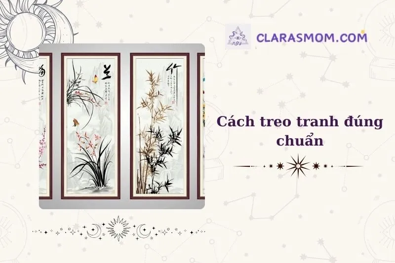 Cách Treo Tranh Tứ Quý Hợp Phong Thủy