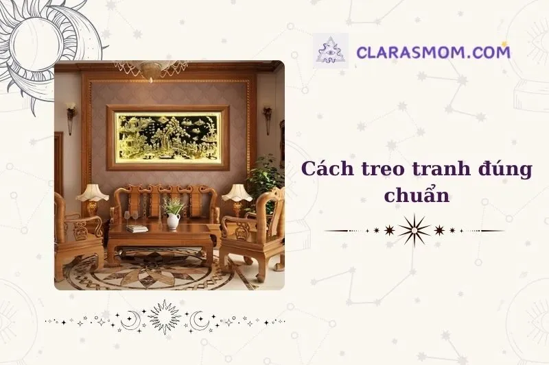 Cách Treo Tranh Vinh Quy Bái Tổ Hợp Phong Thuỷ