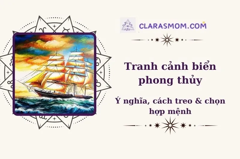 Tranh Cảnh Biển Phong Thủy: Ý Nghĩa, Cách Chọn và Cách Treo 2025