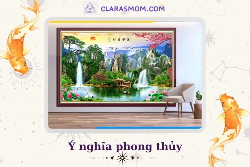 Tranh phong thủy trong nhà là gì?