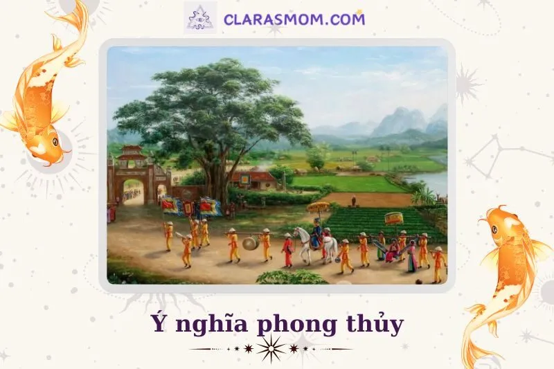 Ý Nghĩa Phong Thuỷ Của Tranh Vinh Quy Bái Tổ