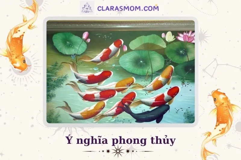 Tranh Cá Chép Phong Thủy – Ý Nghĩa Và Lợi Ích