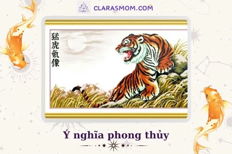 Tranh Con Hổ Phong Thủy Có Ý Nghĩa Gì?