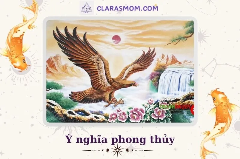 Ý Nghĩa Phong Thủy Của Tranh Đại Bàng Tung Cánh