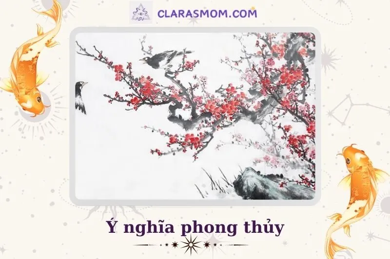 Tranh Hoa Đào Phong Thủy Là Gì? Ý Nghĩa Và Tác Dụng