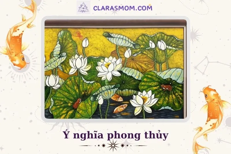 Tranh Hoa Sen Phong Thủy: Ý Nghĩa và Lợi Ích